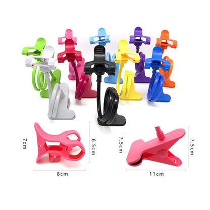 Universal Phone Holder Flexible 360 Clip Mobile Cell Phone Holder Lazy Bed