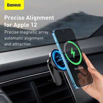 Baseus Car Phone Holder Wireless Charger Stand