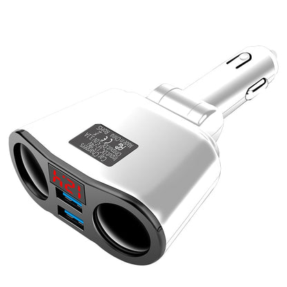 3.1A Dual USB Car Charger 2 Port LCD Display