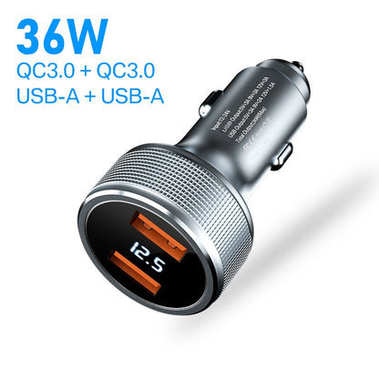 54W USB Car Charger Quick Charge 3.0 Fast Charging