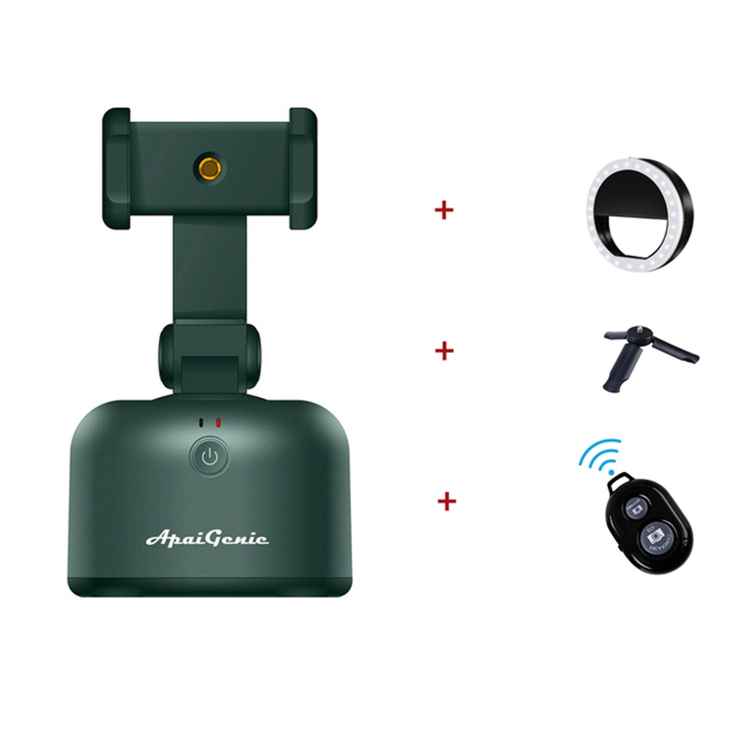 Smart Selfie Stick Auto Face Object Tracking Camera Tripod Holder