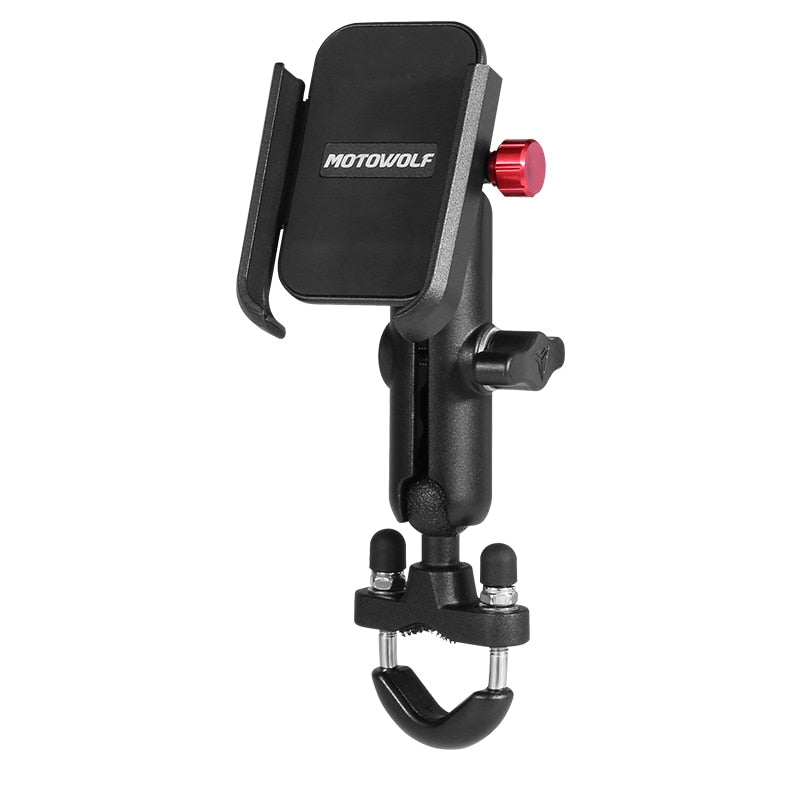 Chargable Motorcycle Rearview Mirror Cell Phone Holder