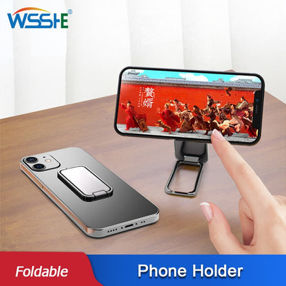 Foldable Mobile Phone Holder Ring Buckle Retractable