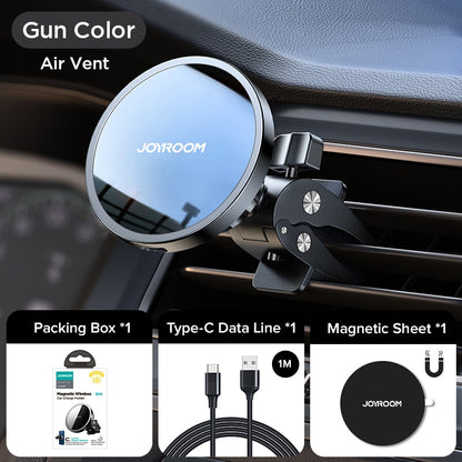 Qi Magnetic Car Phone Holder Wireless