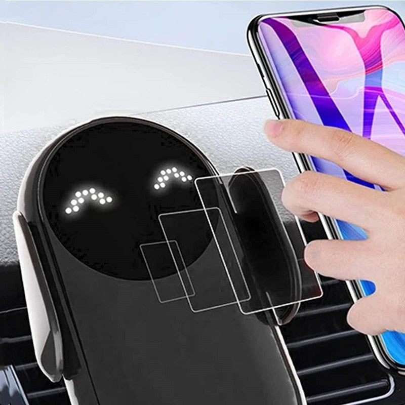 Fast Charging Infrared Sensor Phone Holder Mount