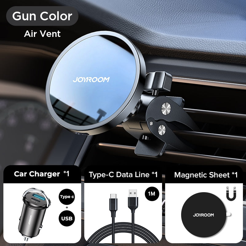 Qi Magnetic Car Phone Holder Wireless