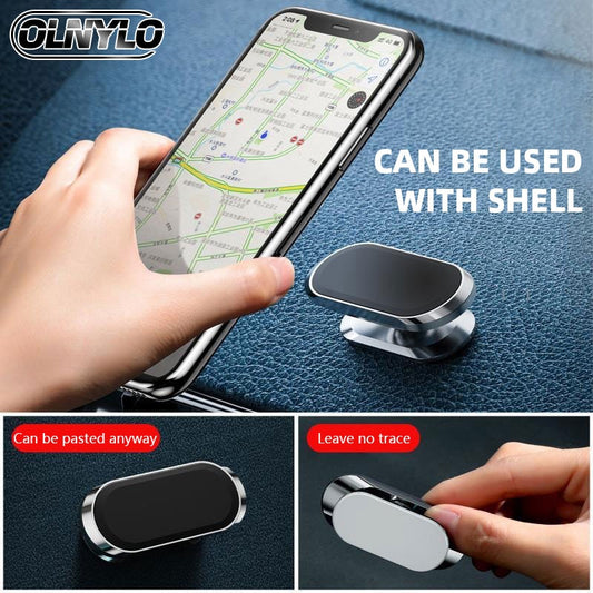 OLNYLO Magnetic Car Phone Holder Dashboard Mini Strip
