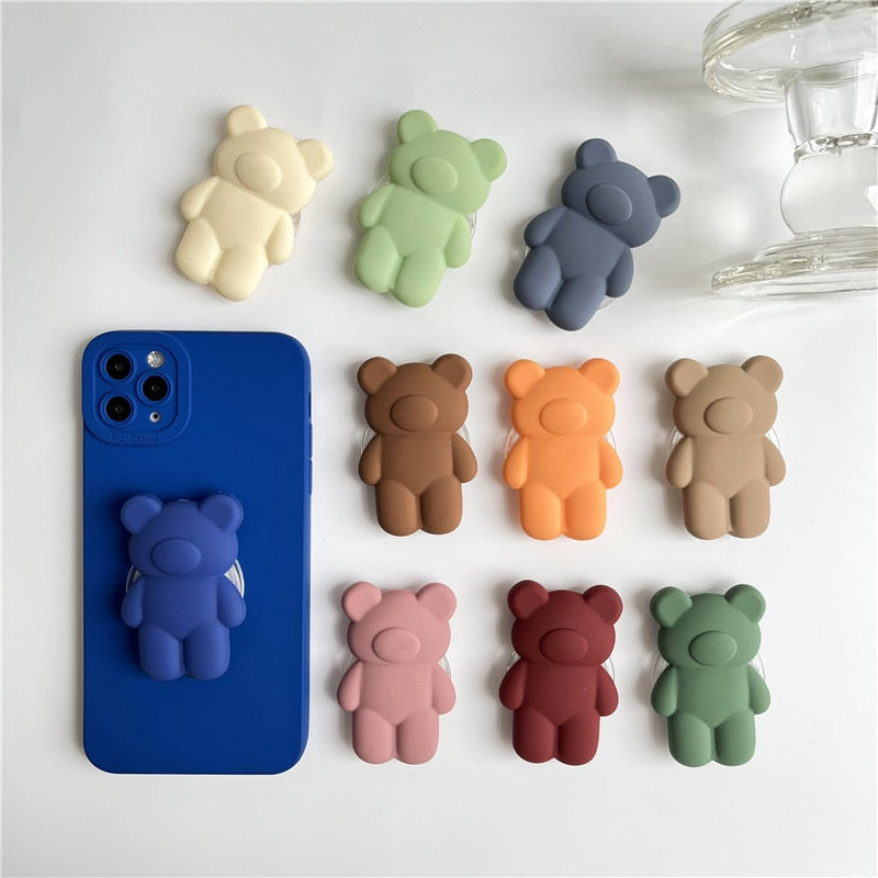 Luxury Three-Dimensional Cute Bear Expandable Mobile Phone