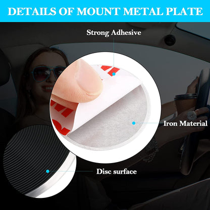 Universal Metal Plate Disk For Magnet Car Phone Holder