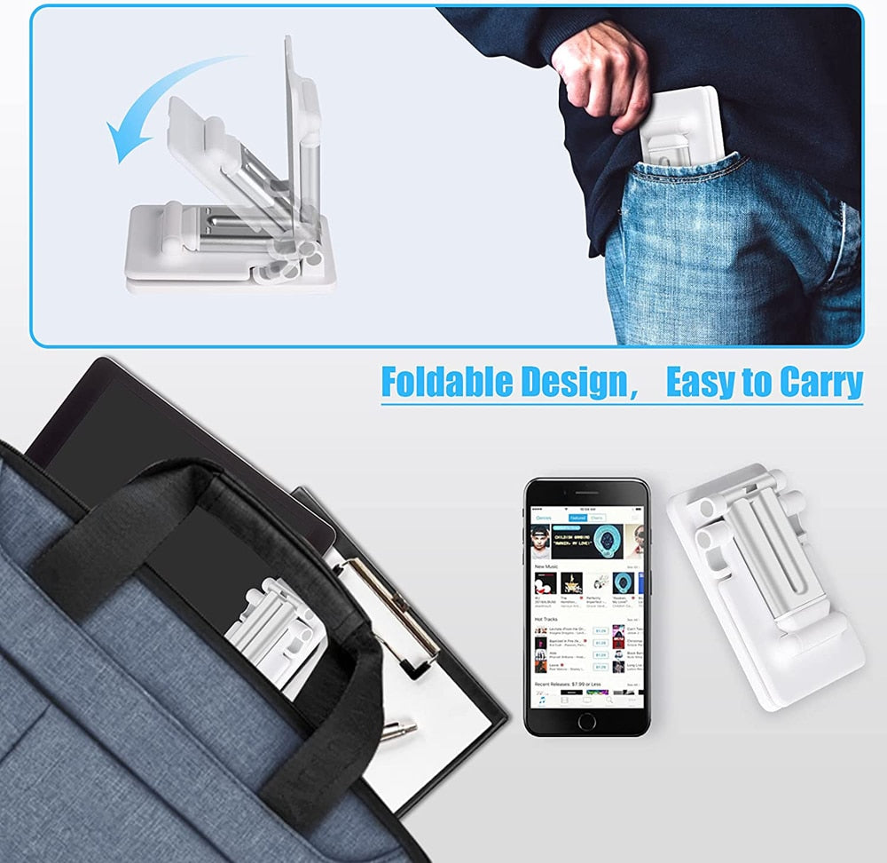 Adjustable Desktop Tablet Holder Universal Phone Stand