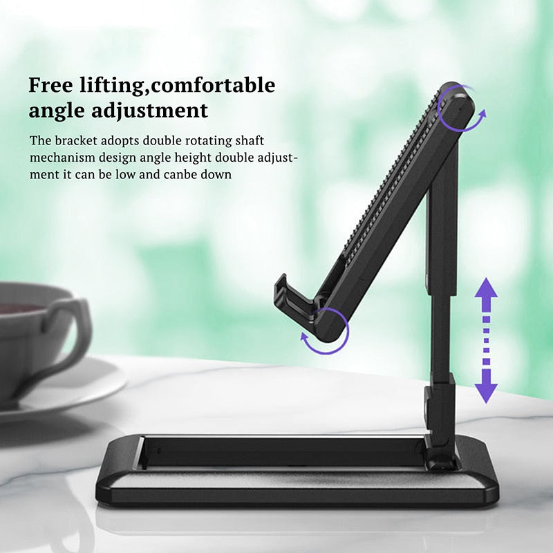 Foldable Tablet Phone Holder Portable Desktop