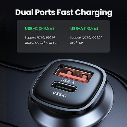 USB Car Charger 30W Quick Charge