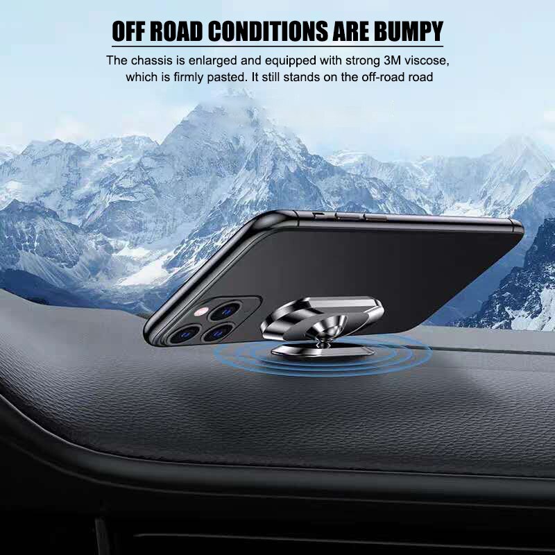 2PIECES Universal Car Mobile Phone Holder Rotating