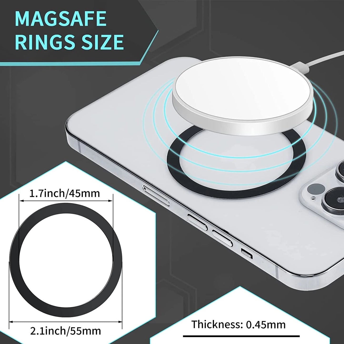 Universal Metal Plate For Magsafe Magnetic