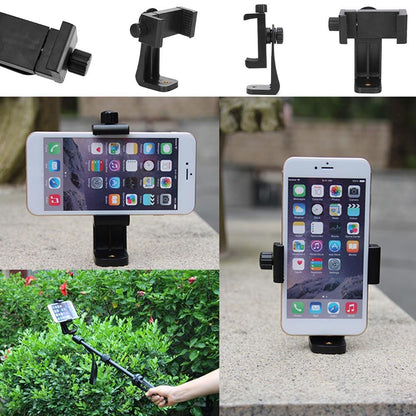 Tripod Mount Mobile Phone Clip Holder