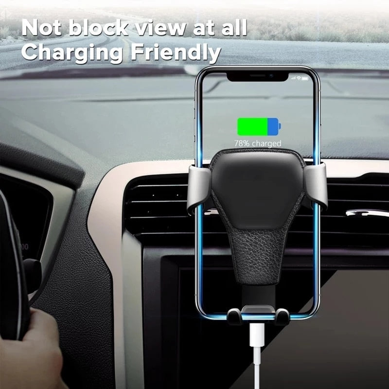 Gravity Car Holder For Phone Air Vent Clip Mount