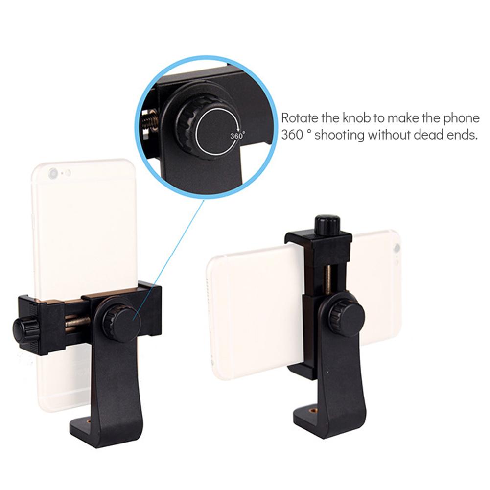 Tripod Mount Mobile Phone Clip Holder