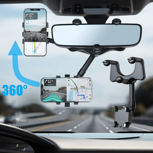 Universal 360 Rotatable Car Phone Holder Rearview