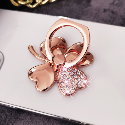 Four Leaf Clover Phone Finger Ring Holder