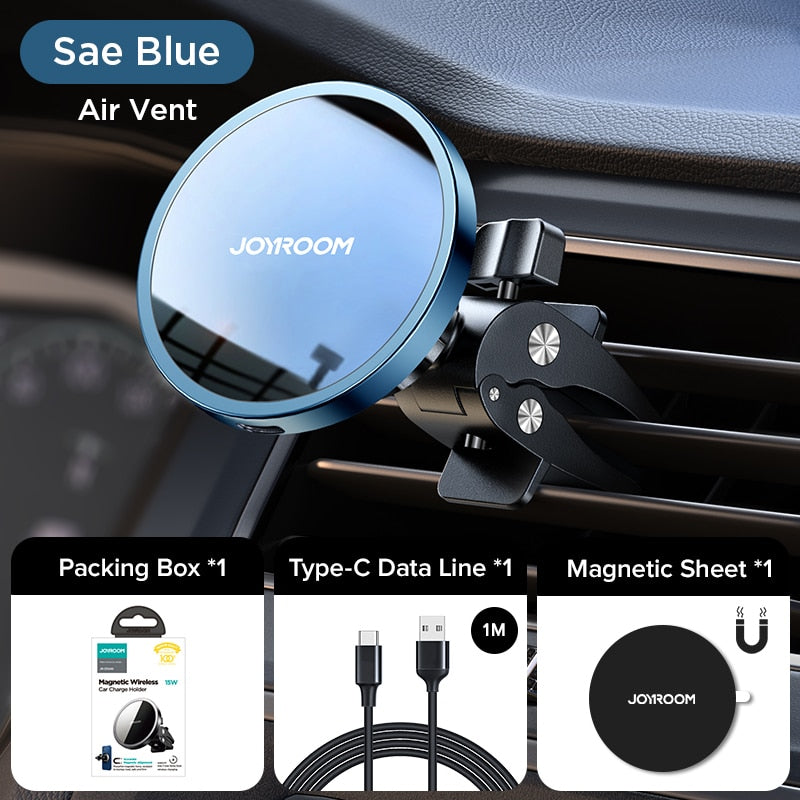 Qi Magnetic Car Phone Holder Wireless