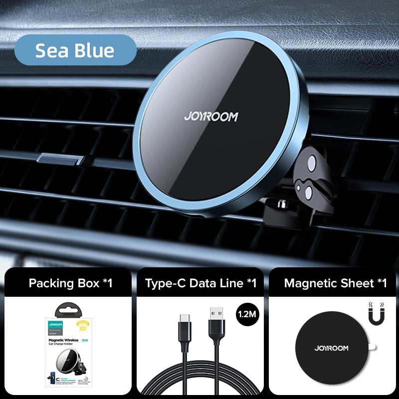 Magnetic Car Phone Holder Wireless Charger