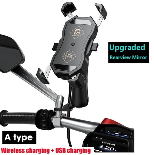 Upgraded Motorcycle Phone Holder