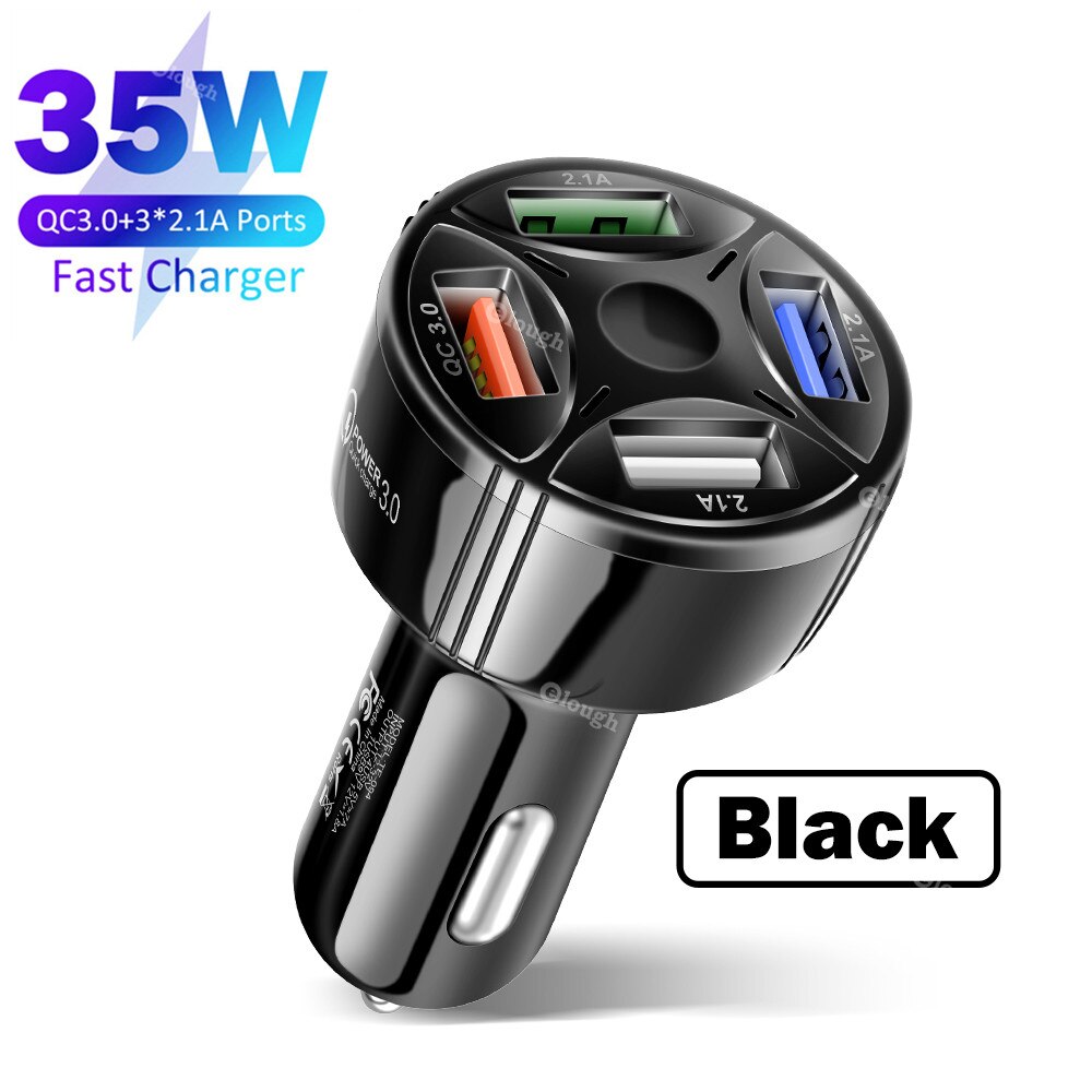 75W usb type c Car Charger Quick Charge 3.0 CAR USB