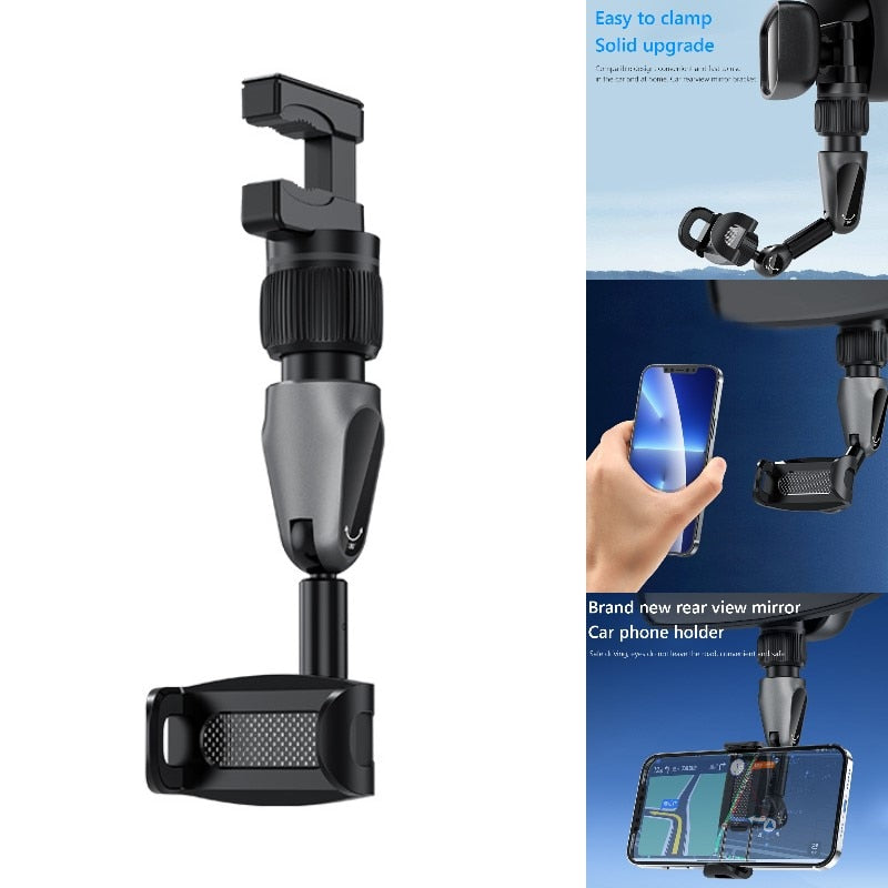 Universal 360 Rotatable Car Phone Holder Rearview