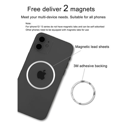 Magnetic Phone Holder For iPhone 12 Pro Metal