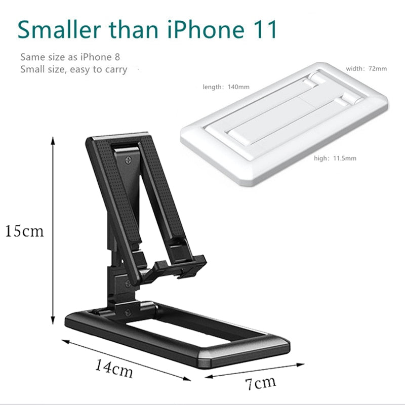 Foldable Tablet Phone Holder Portable Desktop