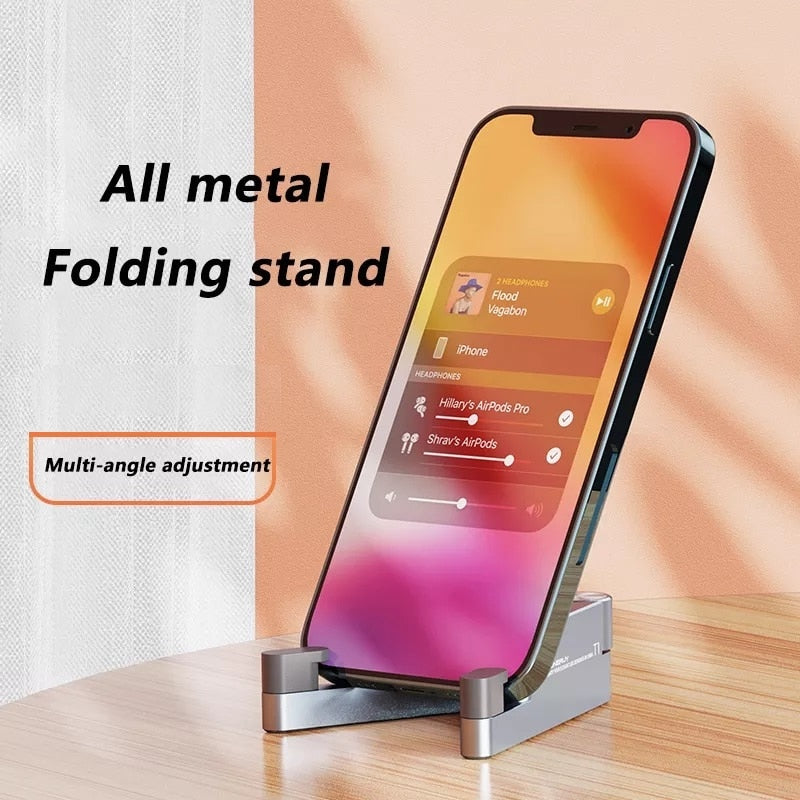 Mini Size Aluminum Portable Folding Desk Mount Holder