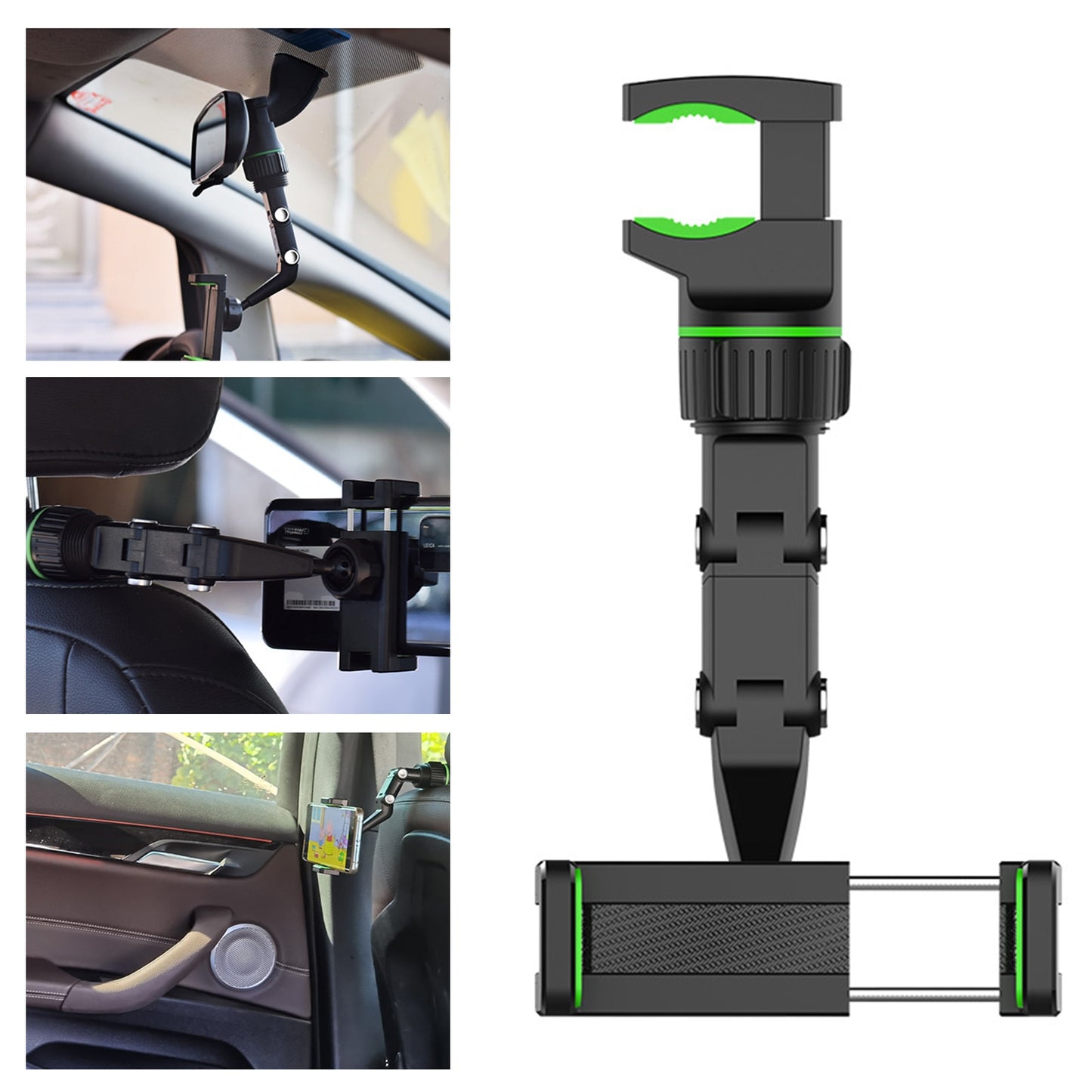 Car Phone Holder Auto Rearview Mirror