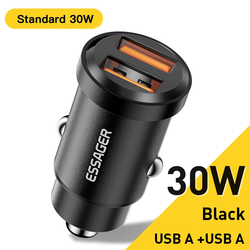 30W USB Car Charger Quick Charge4.0 USB