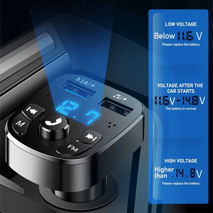 USB car charge surport Bluetooth 5.0 FM Transmitter