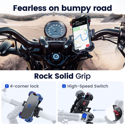 Bicycle Phone Mount 360 View Universal
