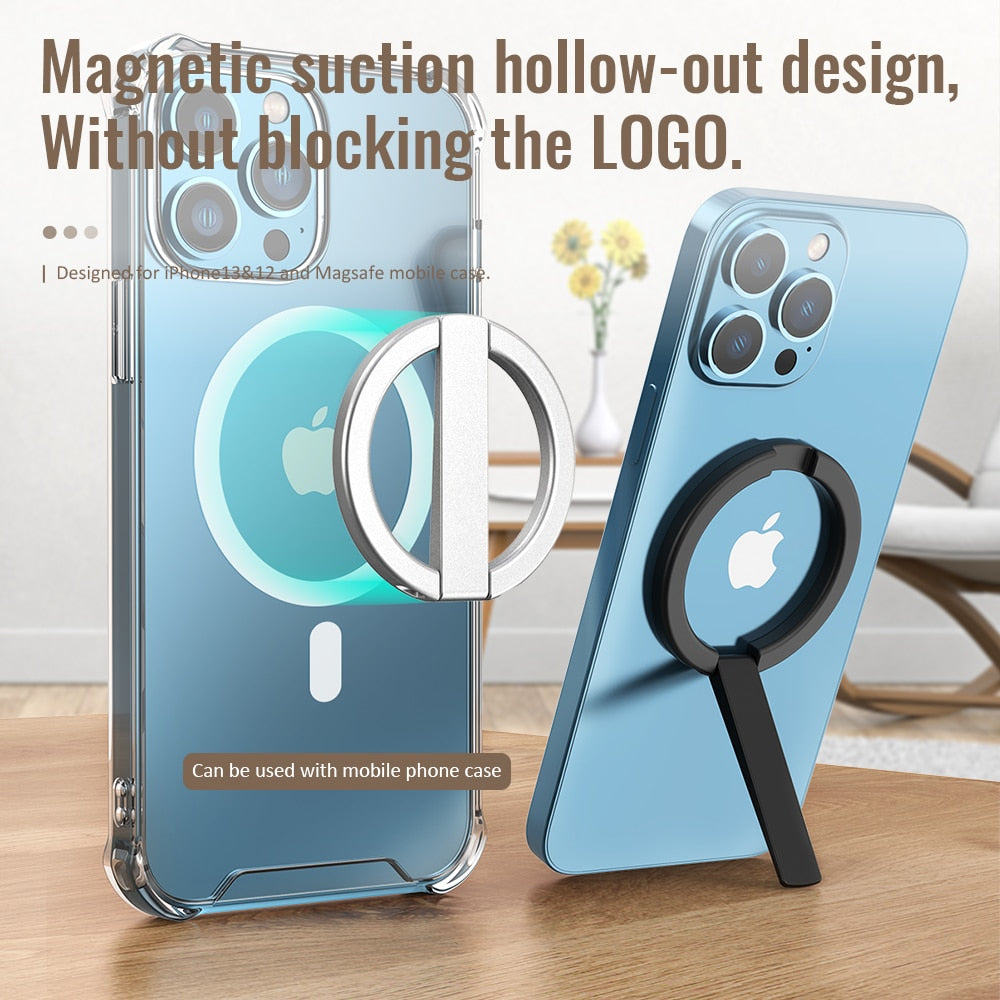 Alloy Magnetic Phone Back Sticker Holder