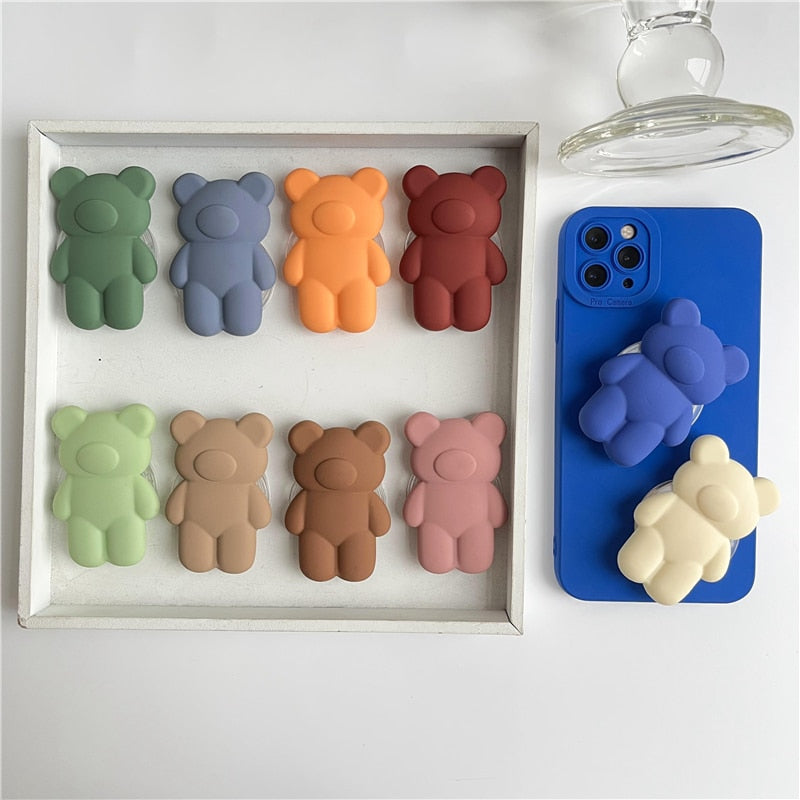 Luxury Three-Dimensional Cute Bear Expandable Mobile Phone