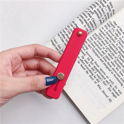 silicone wristband finger ring grip mobile phone