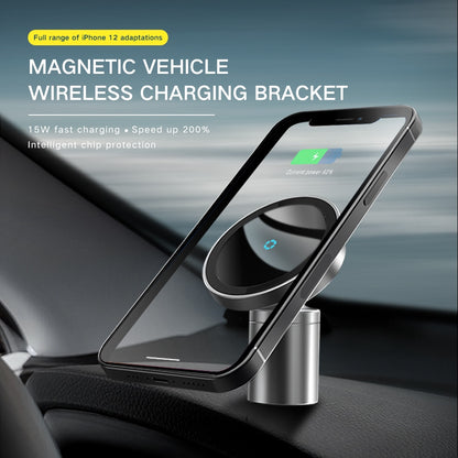 15W Magnetic Car Phone Holder Wireless Charger