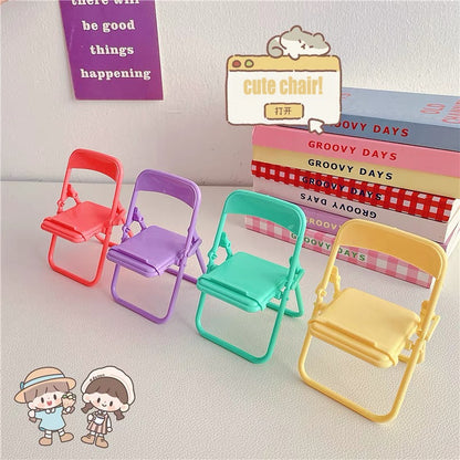 Universal Cute Chair Macarone Phone Holder