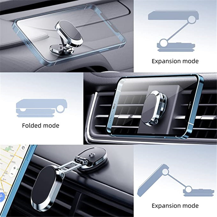 Car Phone Holder Magnet Smartphone Mobile Stand