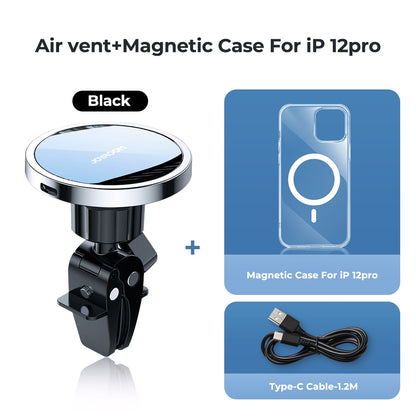 Magnetic Car Phone Holder Wireless Charger