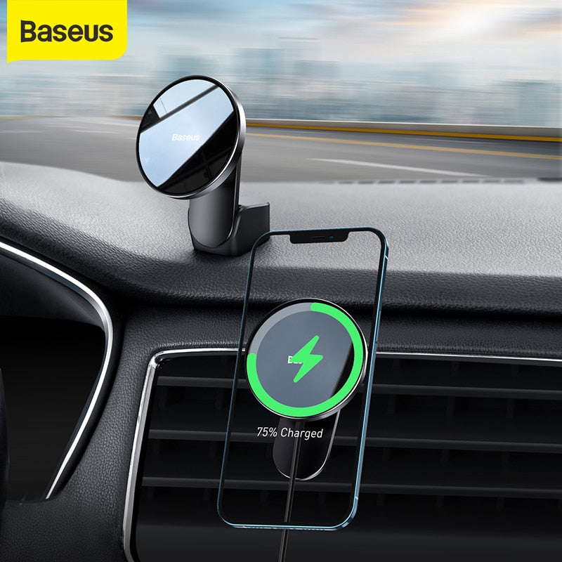 Baseus Car Phone Holder Wireless Charger Stand