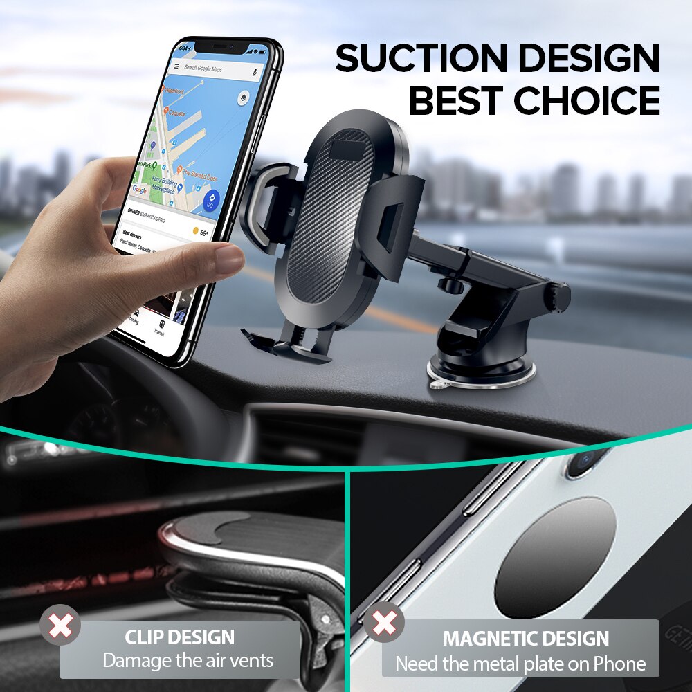 Phone Holder Mobile Cell Mount Telefon Stand GPS