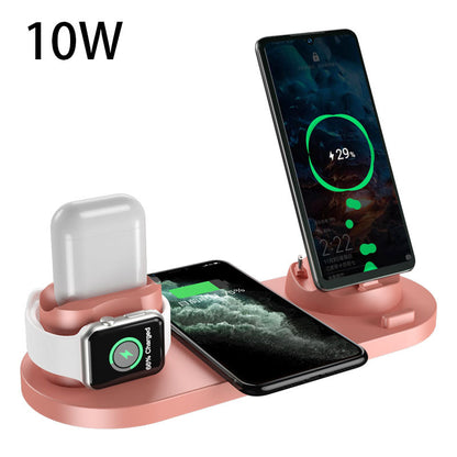 Wireless Charger Fast Charger  6 In 1 Charging Dock Station