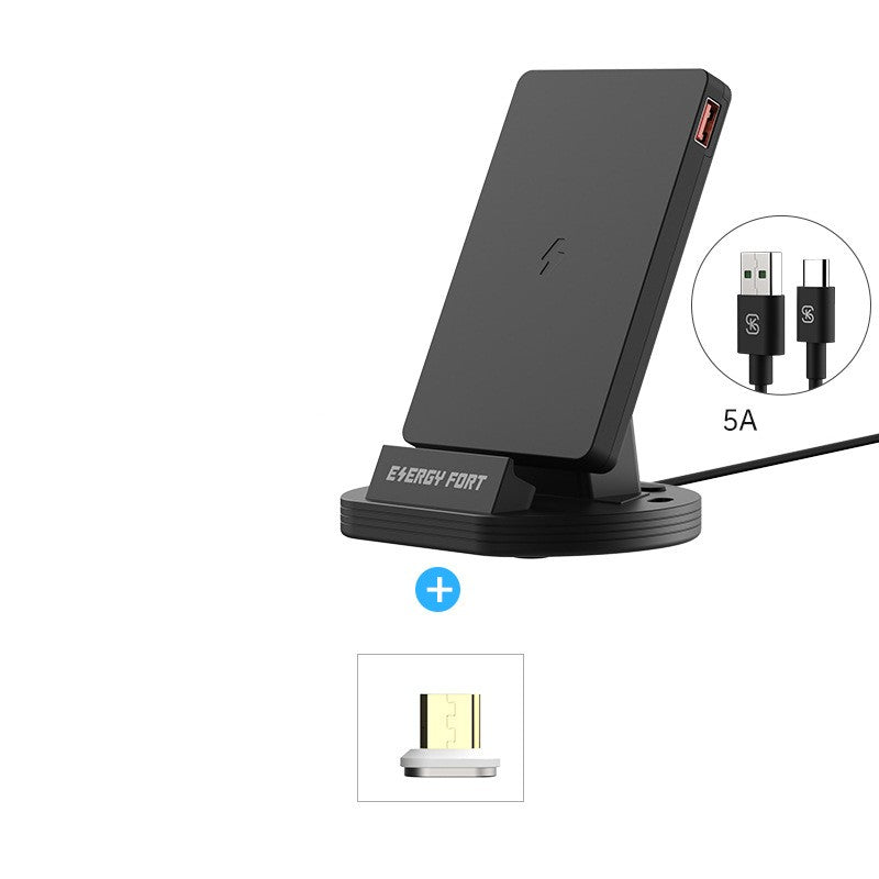 Mobile Phone Fast Magnetic-absorbing Wireless Charger Headset