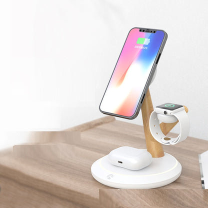 Magnetic Wireless Charger 4 in 1 Stand For Phone Wireless Charging Station