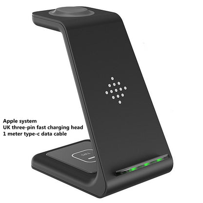 3 in 1 Fast Charging Station Wireless Charger Stand Wireless Charge