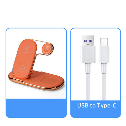 3 in 1 15W Wireless Charger Suitable Charging Base