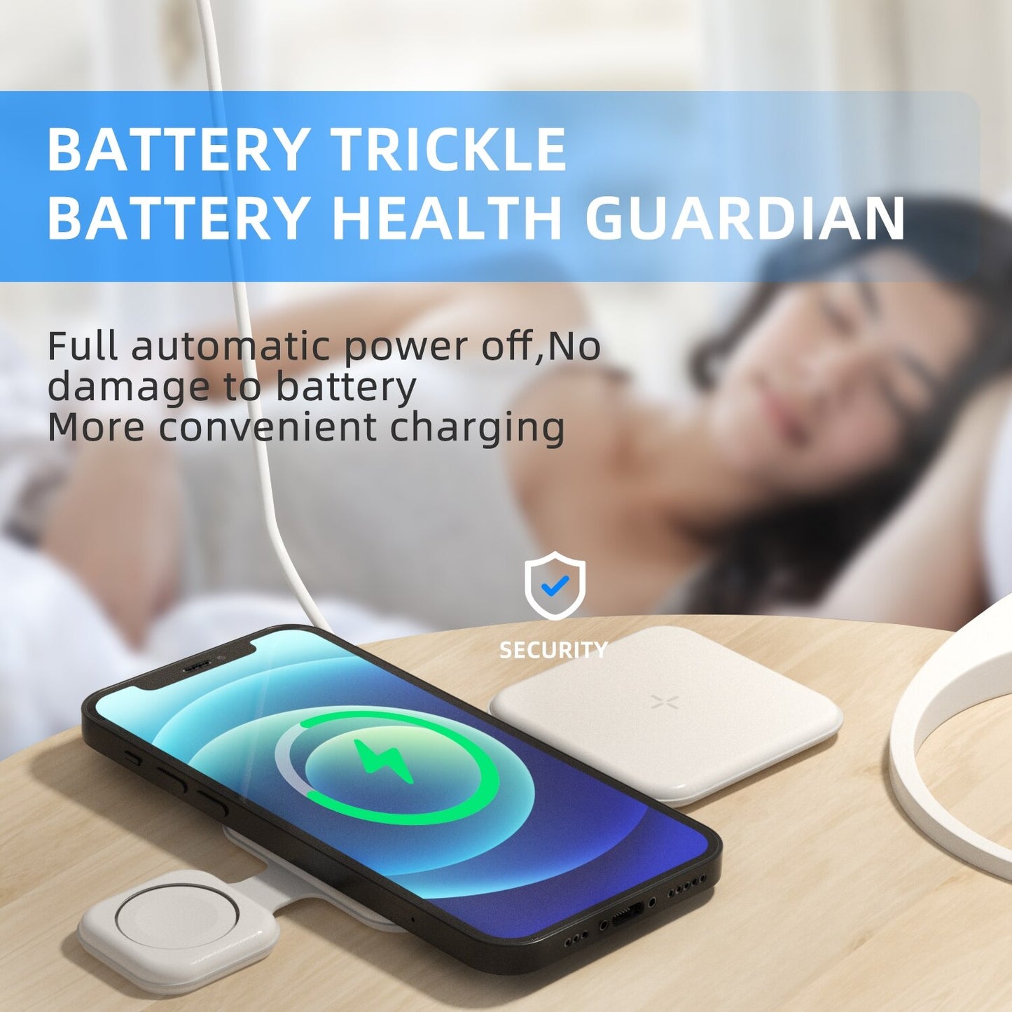 3 in 1 Magnetic Foldable Wireless Charger Charging